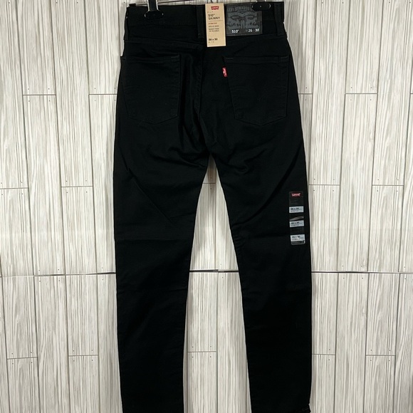 NWT- Levi 510 Black Jeans - Picture 2 of 6